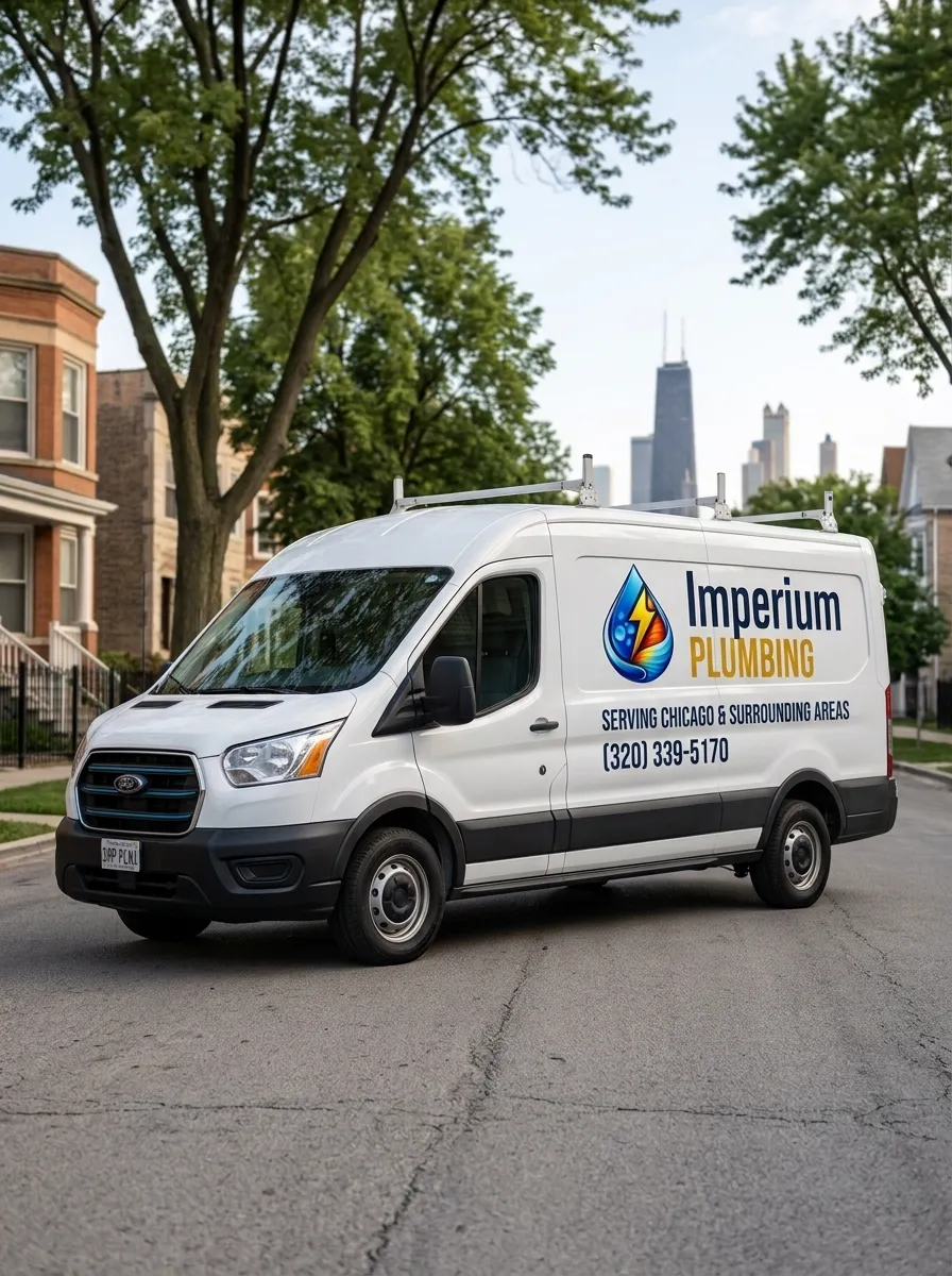 Imperium Plumbing technician at work